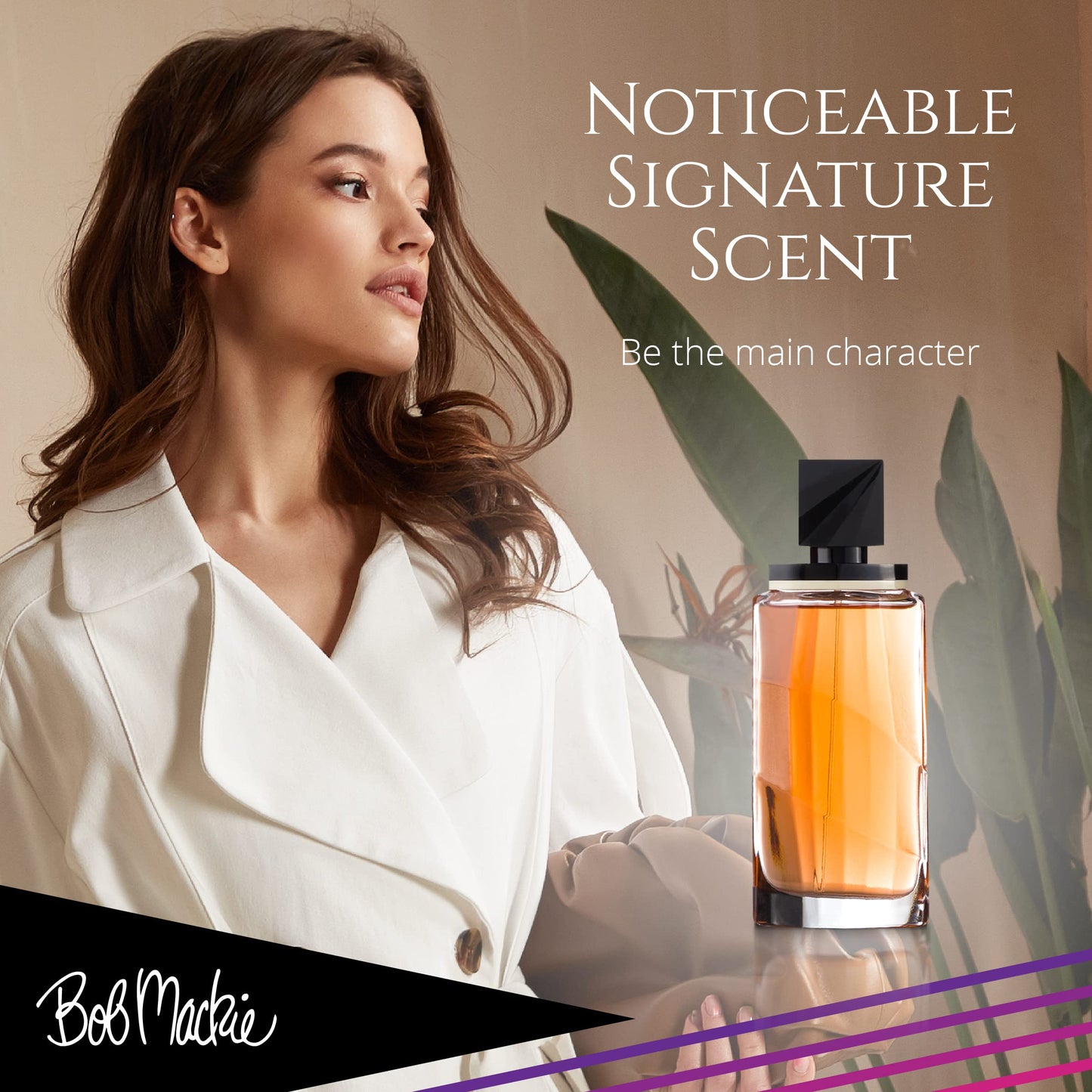 Bob Mackie, Designer Feminine Fragrance, Eau de Toilette Spray 3.4 oz