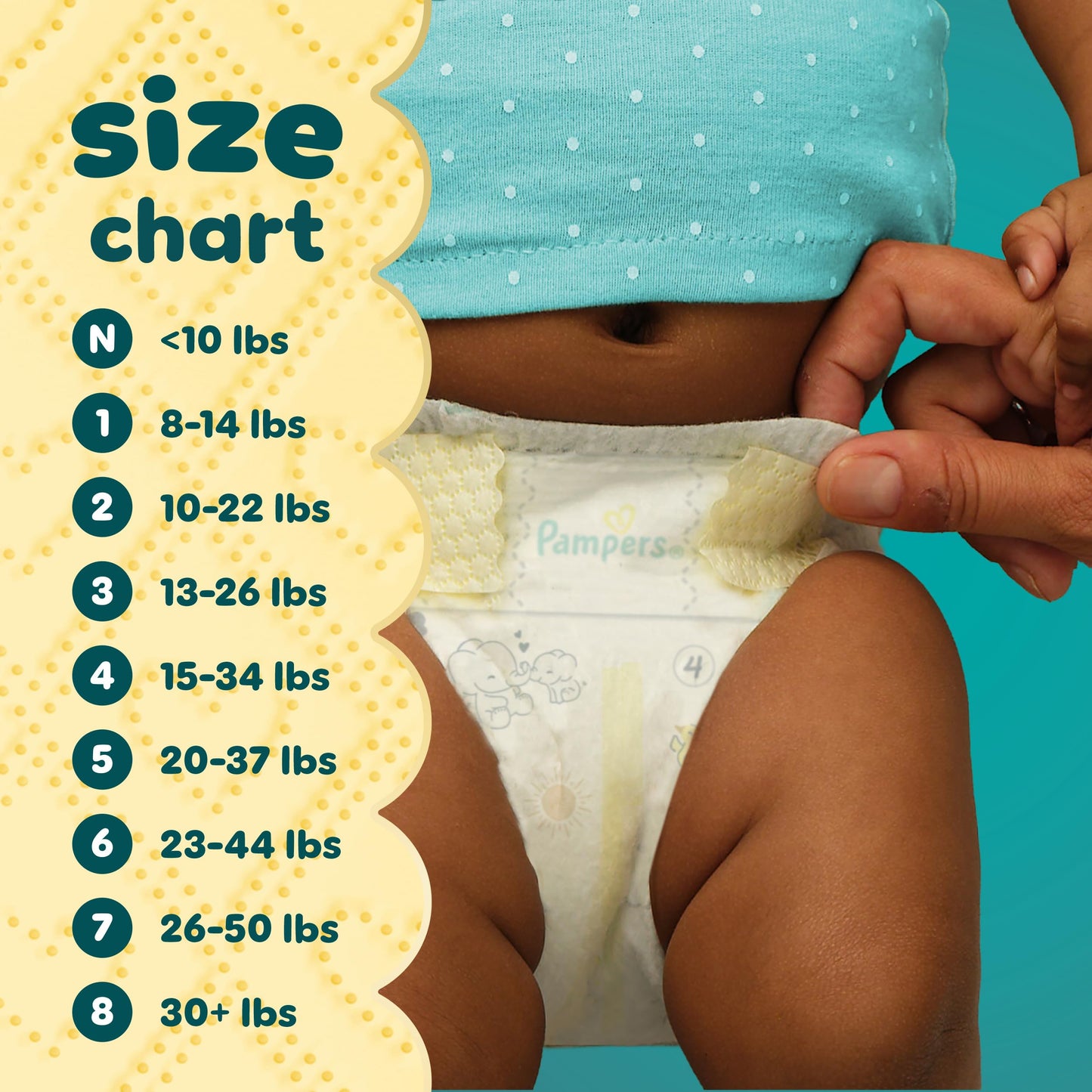 Pampers Swaddlers Diapers, Size 2 (10-22 lbs), 84 Count, Hypoallergenic, Absorbent, Keeps Baby Dry and Comfortable, Skin Safe Disposable Baby Diaper