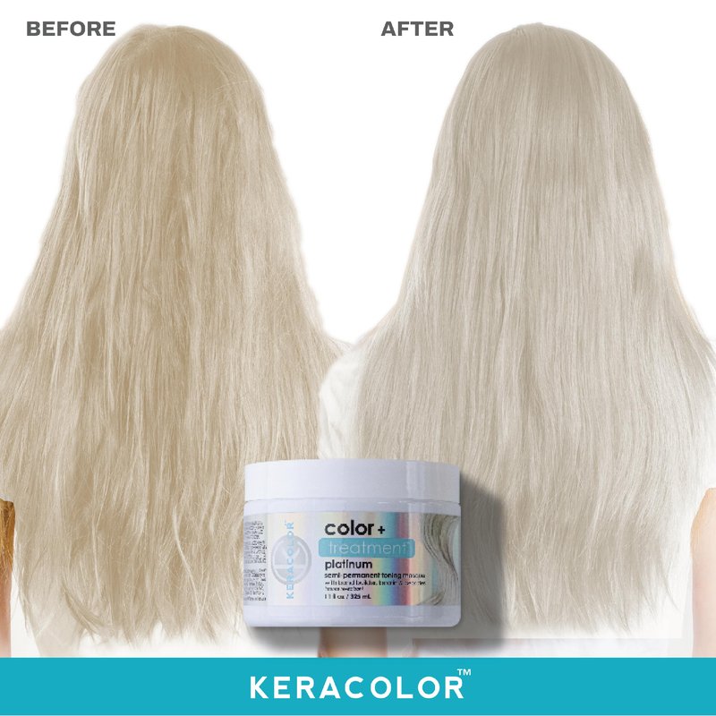 Keracolor Color + Treatment PLATINUM, 11 Fl Oz
