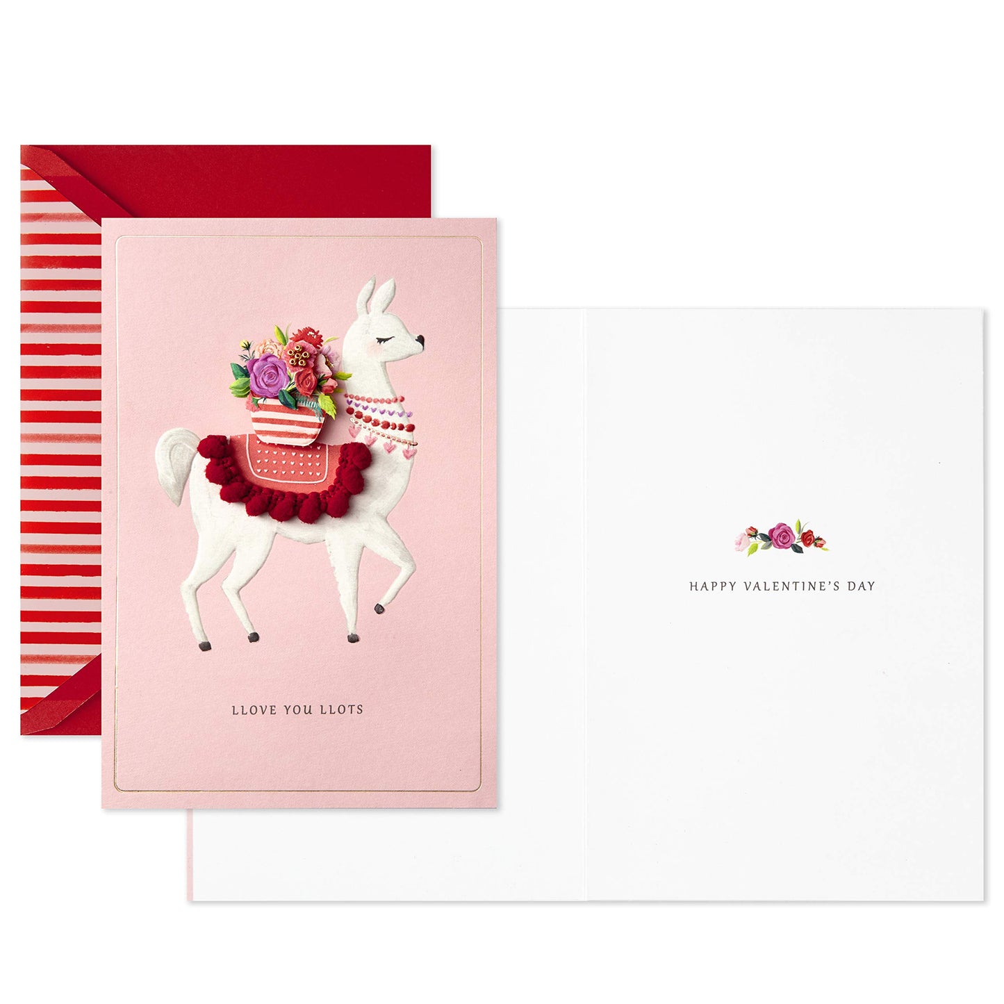 Hallmark Signature Valentine's Day Card (Llama Llove)