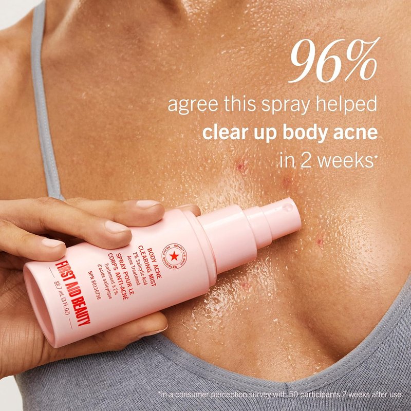 Body Acne Spray - Fast-Acting Treatment for Clear Skin | 6 oz