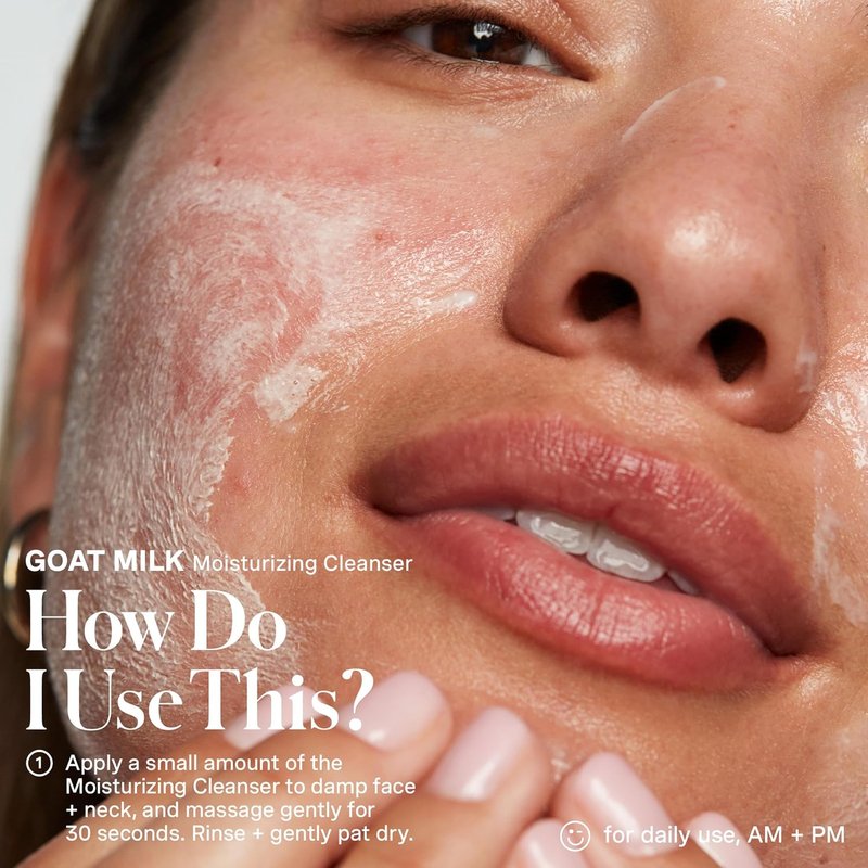 Kate Somerville Stressed Skin Saviors Travel Kit - Goat Milk Cleanser, Cream & Body Lotion Set