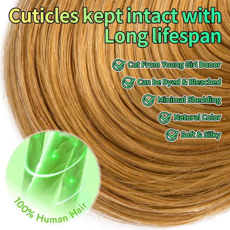Human Hair Bundles Body Wave Honey Blonde, 22 Inch - 1 Bundle, Antousha Body Wave Bundles Human Hair 12A Brazilian Virgin Wavy Hair Bundles for Black Women