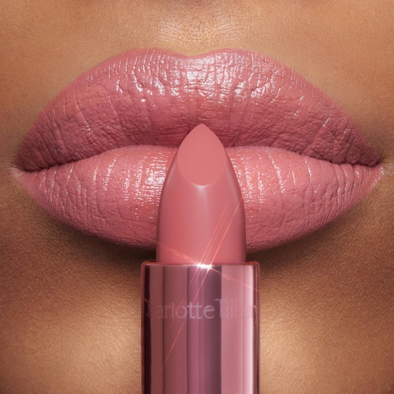 Charlotte Tilbury K.I.S.S.I.N.G Lipstick - Moisturizing & Hydrating Lipstick with Light-Diffusing Pigments for a Luminous Finish & Fuller-Looking Lips - Icon Baby