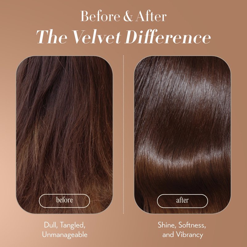 OYA Velvet Shampoo - Moisturizing Caffeinated Shampoo with Minerals and Antioxidants - Hydrating Daily Salon Formula to Nourish, Strengthen, and Revitalize Hair - 300 ml / 10.1 fl oz