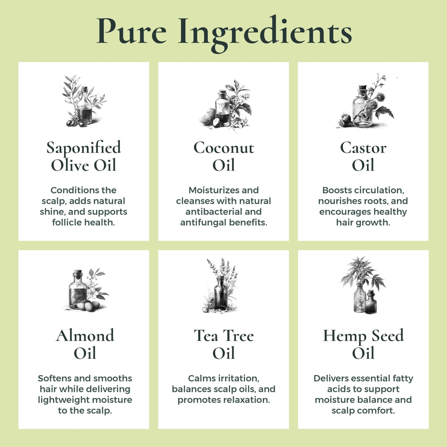 J.R.LIGGETT'S Shampoo Bar Tea Tree Formula, All-Natural Solid Hair Cleanser, Soothing Bar Shampoo with Tea Tree and Hemp Seed Oil for Dry, Sensitive Scalps, Fragrance & Sulfate-Free, 3.5 oz (3-Pack)