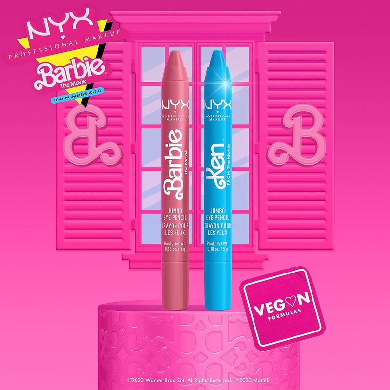 NYX Jumbo Eye Pencil Kit - Vibrant Colors for Bold Eye Looks | Perfect for Makeup Artists