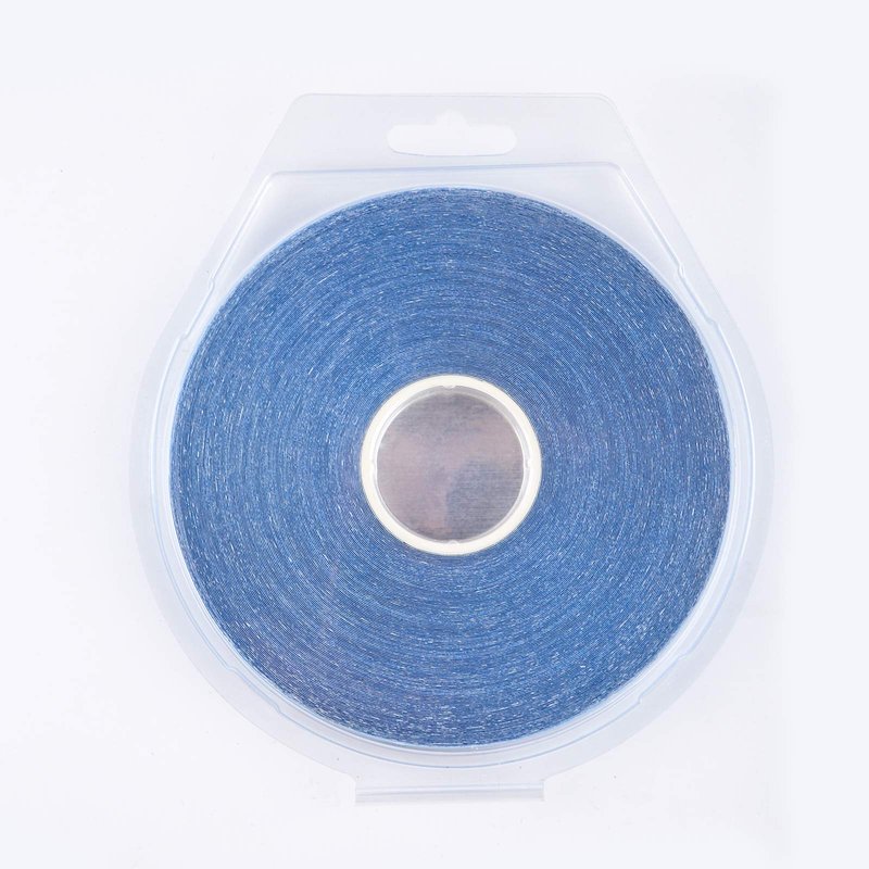 REOU Hair System Tape Roll for Hair Extension Double-Sided Replacement Tape Waterproof Strong Hold 36 Yards Blue …