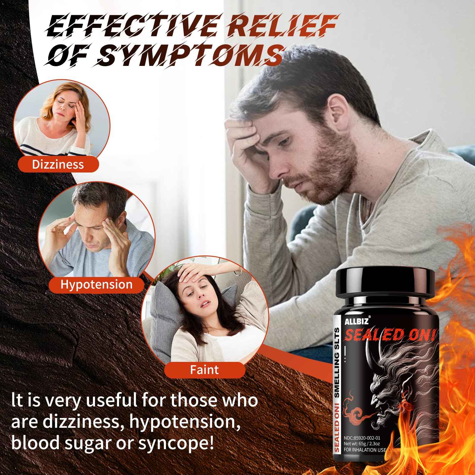 Potent Smelling Salts - Sealed-Oni - Long Lasting Water-Activated Ammonia Inhalant for Athletes in Hockey, Weightlifting and Powerlifting - Instant Energy, Enhanced Focus & Motivation