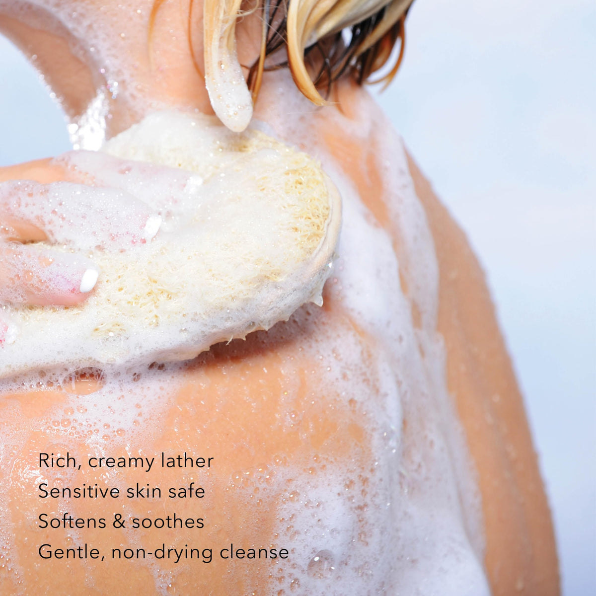Dionis Goat Milk Bath & Shower Creme - Moisturizing Body Wash for Dry and Sensitive Skin with Goat Milk & Chamomile Extract - Water Flowers & Sea Salt 14.5 oz  