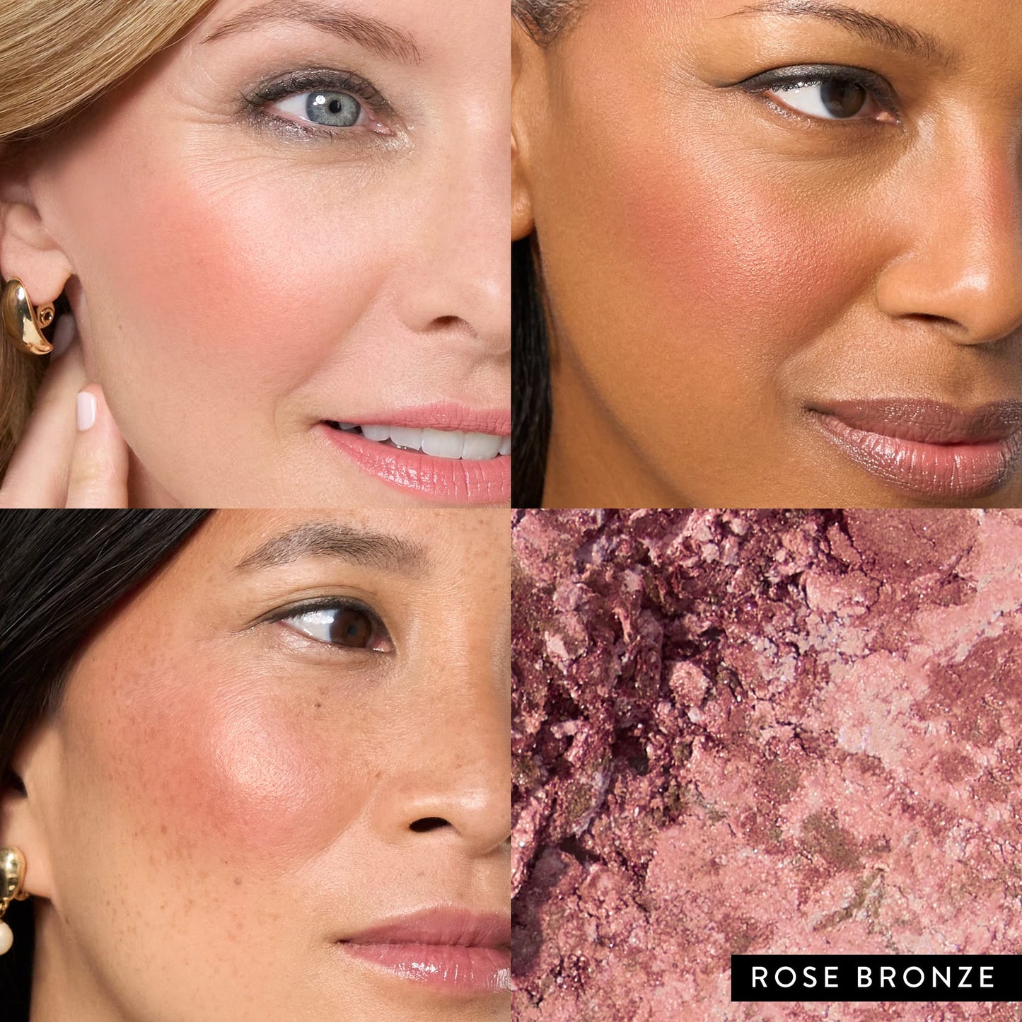 LAURA GELLER NEW YORK Baked Blush-n-Bronze, Rose Bronze and Dual-Ended Blush and Bronzer Brush