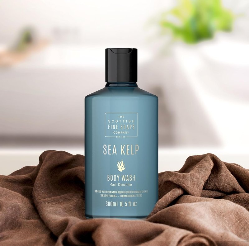 Sea Kelp Marine Body Wash - Nourishing Formula for Soft Skin | 300ml Pump