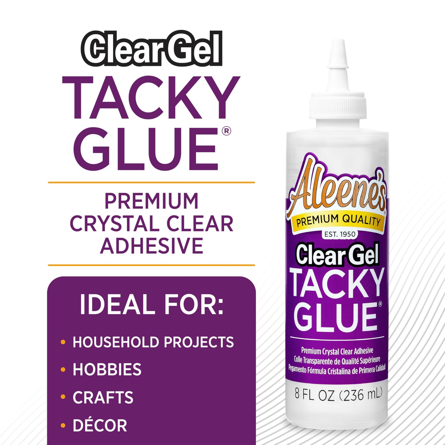 Aleene's Gel Glue, 8-Ounce, Clear