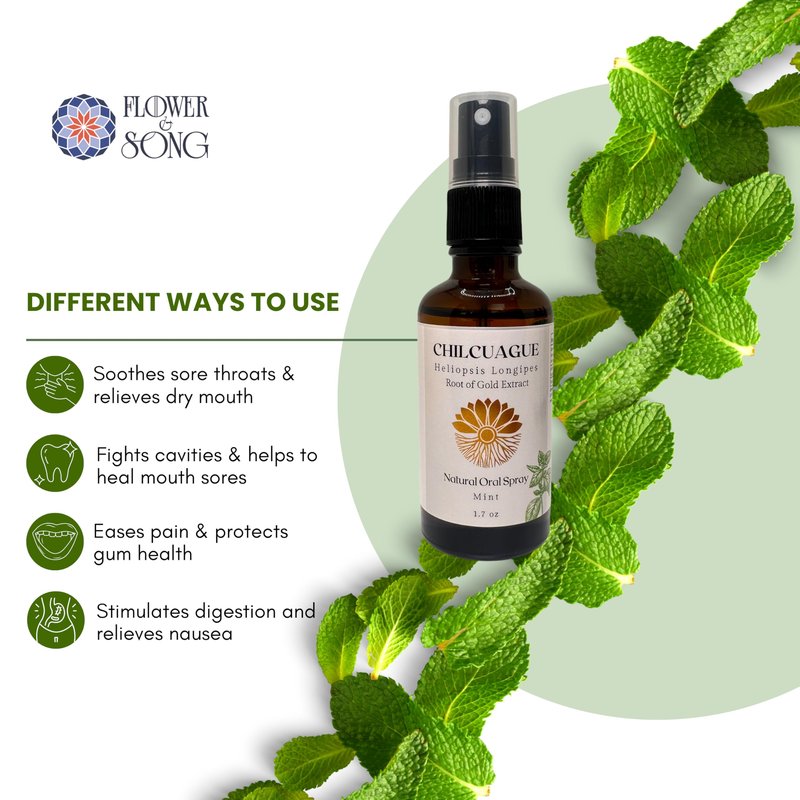 Chilcuague Natural Oral Spray (Mint)