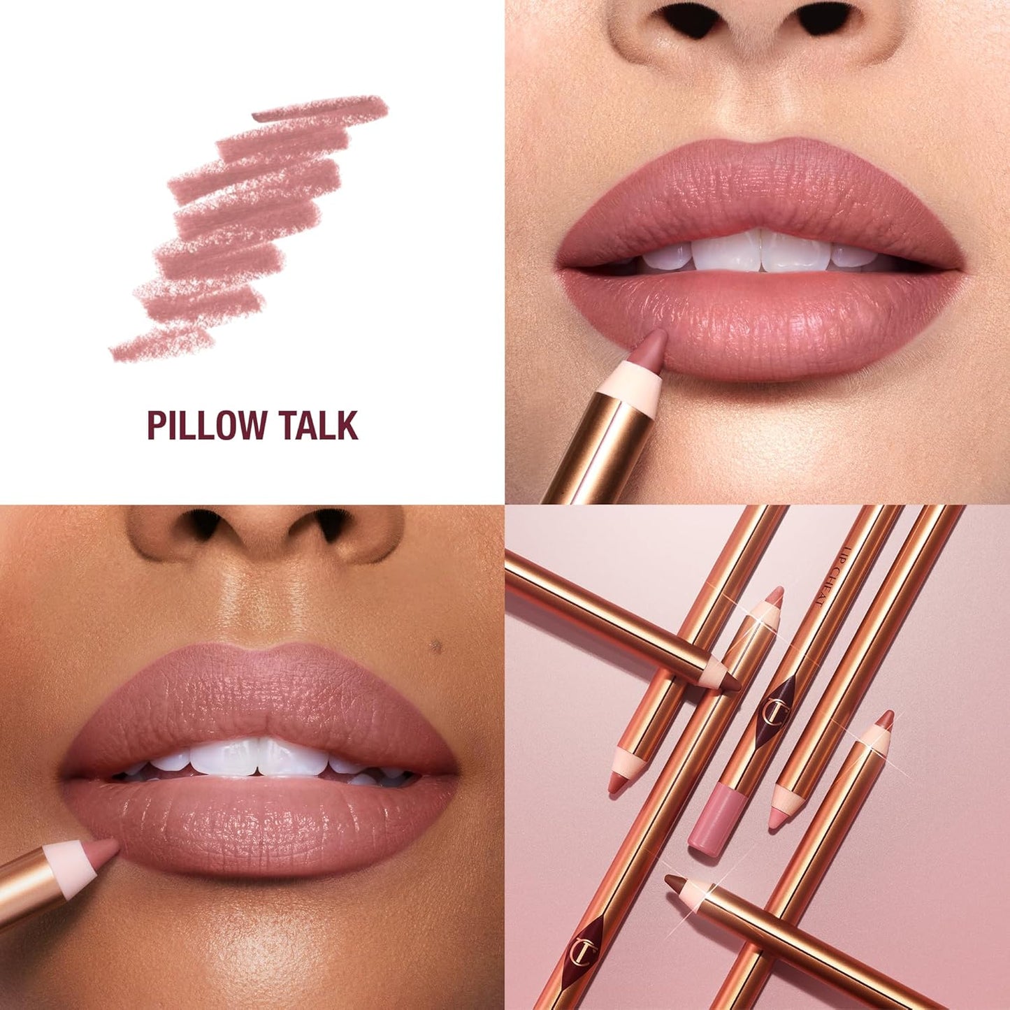 Charlotte Tilbury Lip Cheat Liner - Define Your Lips with Jojoba Oil & Hyaluronic Acid - Waterproof & Smudge-Proof