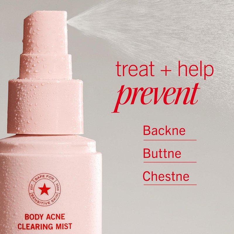 Body Acne Spray - Fast-Acting Treatment for Clear Skin | 6 oz