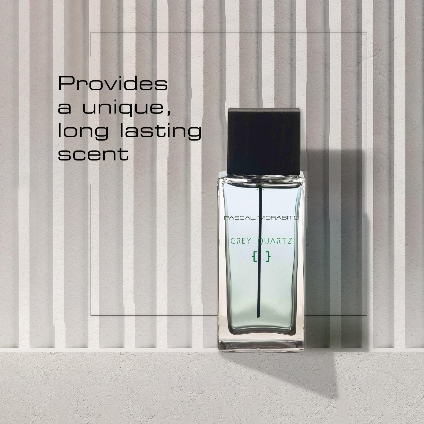 Pascal Morabito - Grey Quartz- 3.4 Oz Eau De Toilette - Fragrance Mist For Men - Modern Aromatic Scent - Cologne Spray With Spices, Veviter, Leather, Geranium, Patchouli Accords