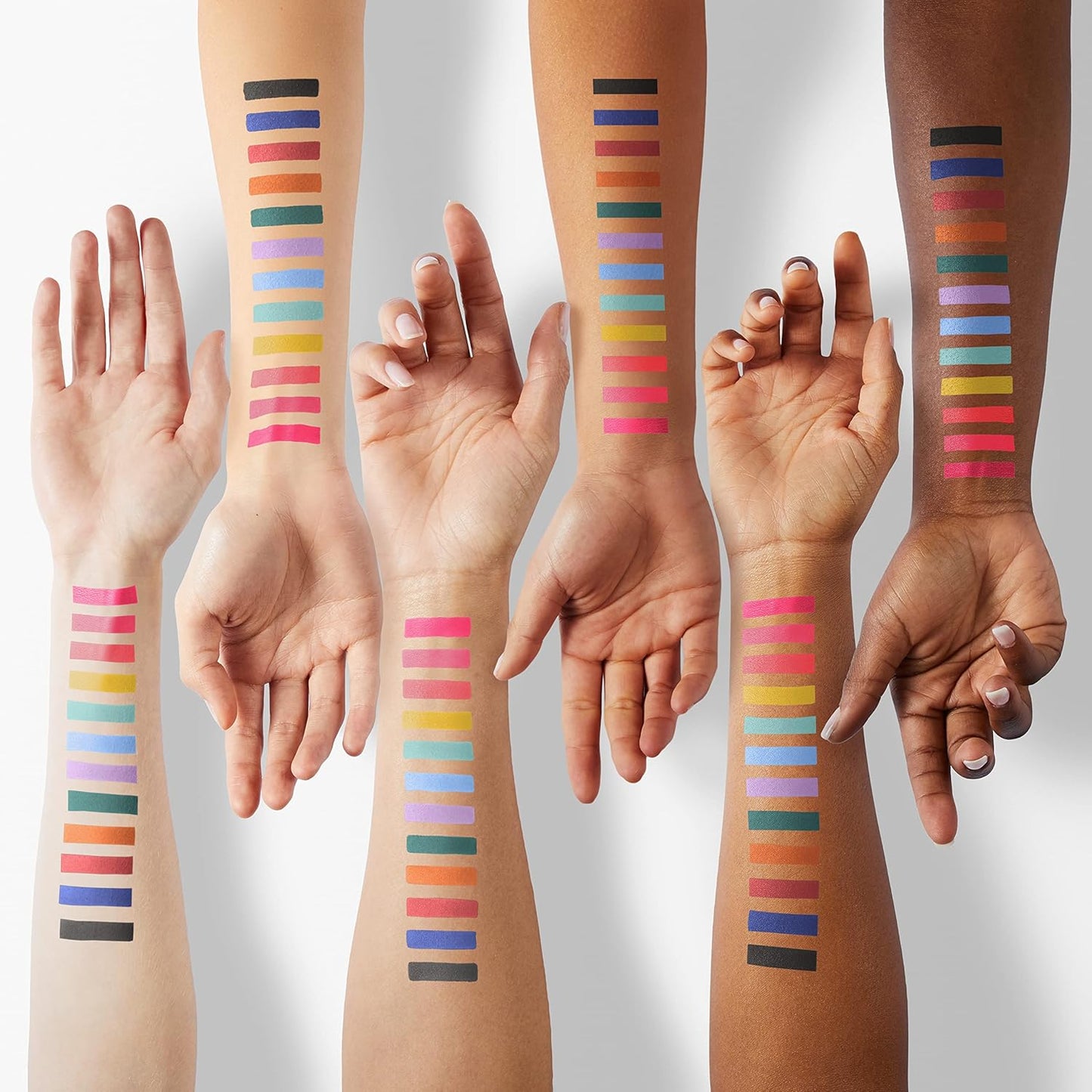 20 PCS Waterproof Colored Eyeliner Pencil Set - Long-Lasting Matte Shades | Multi-Functional Makeup Gift for Women