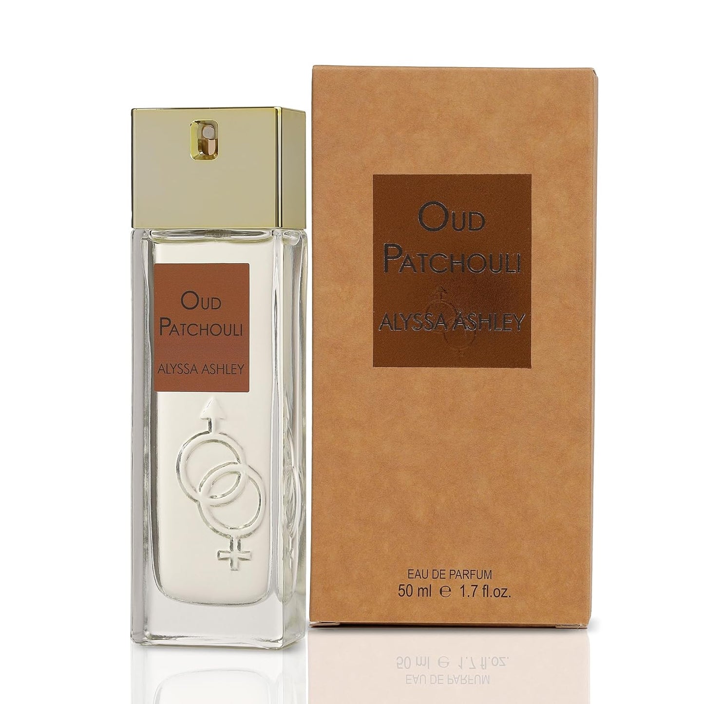 Alyssa Ashley Oud Patchouli Perfume for Women - Elegant Floral & Spicy Fragrance | 1.7 oz EDP Spray