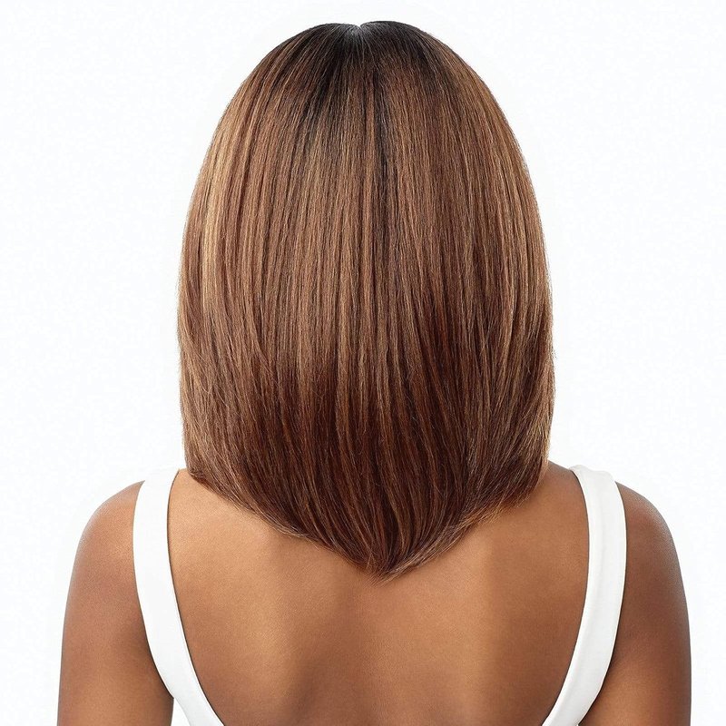 EveryWear Synthetic HD Lace Front Wig - Jet Black, Natural Look & Comfort