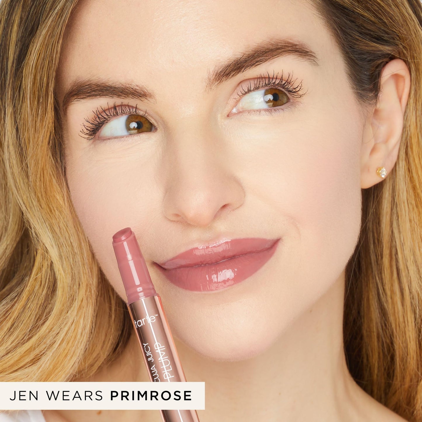tarte maracuja juicy lip plump – Hydrating & Volumizing Lip Plumper Gloss Balm with Nourishing Hyaluronic Acid, Plumps & Moisturizes, Vegan & Cruelty-Free, full size, honeysuckle