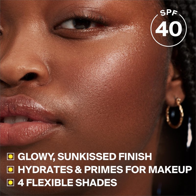 Supergoop! Glowscreen (SPF 40) - Glowy Primer + Broad Spectrum Sunscreen - Adds Instant Glow - Helps Filter Blue Light - Boosts Hydration with Hyaluronic Acid, Vitamin B5 & Niacinamide