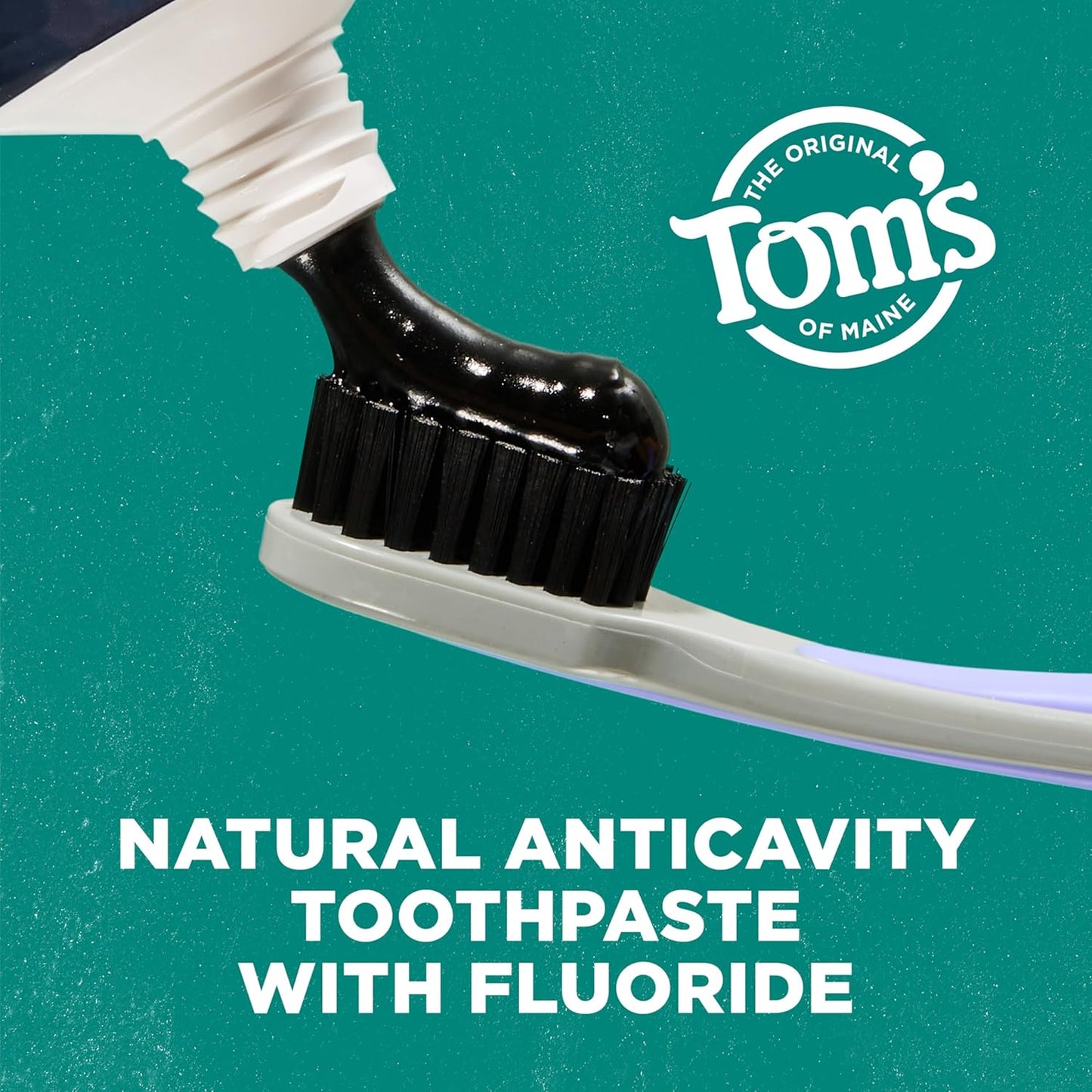Activated Charcoal Whitening Toothpaste - Fluoride & Peppermint Flavor | 4.7 oz, 3-Pack