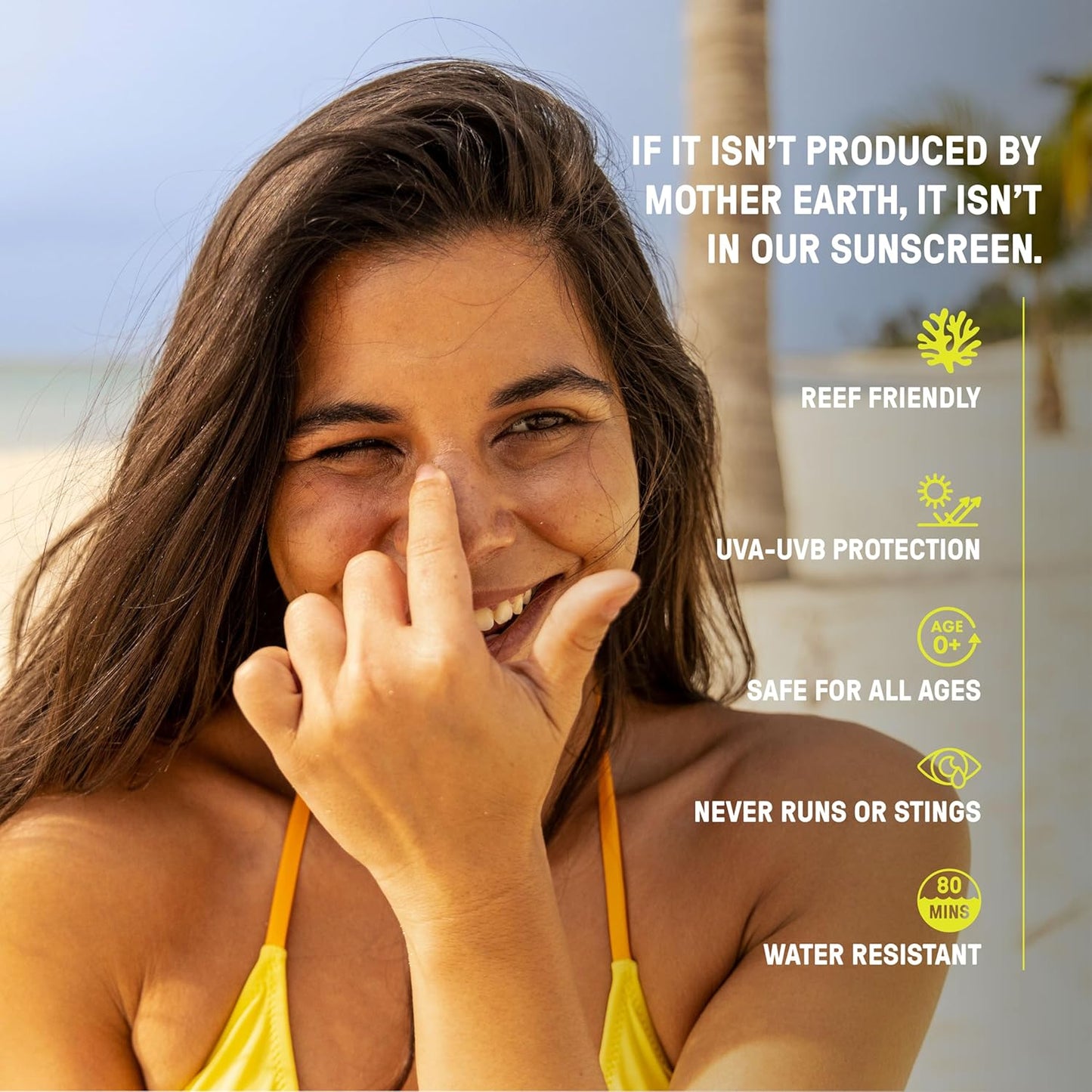 Raw Elements Tinted Daily Face Moisturizer - All-Natural Mineral Sunscreen | SPF 30, Reef Safe, 1.8oz