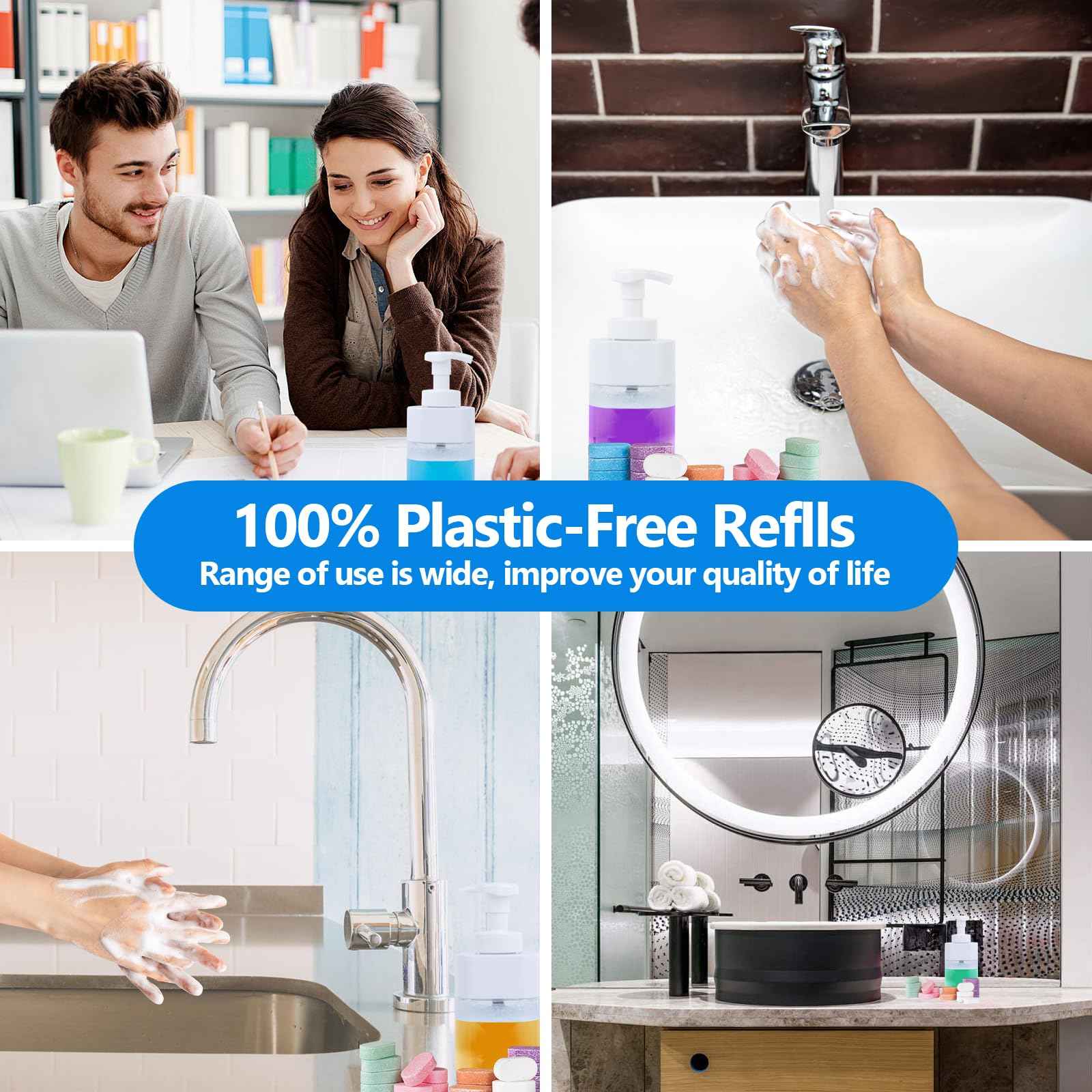 USKICH Clean Home Kit Natural All Purpose Cleaner for Kitchen and Counters