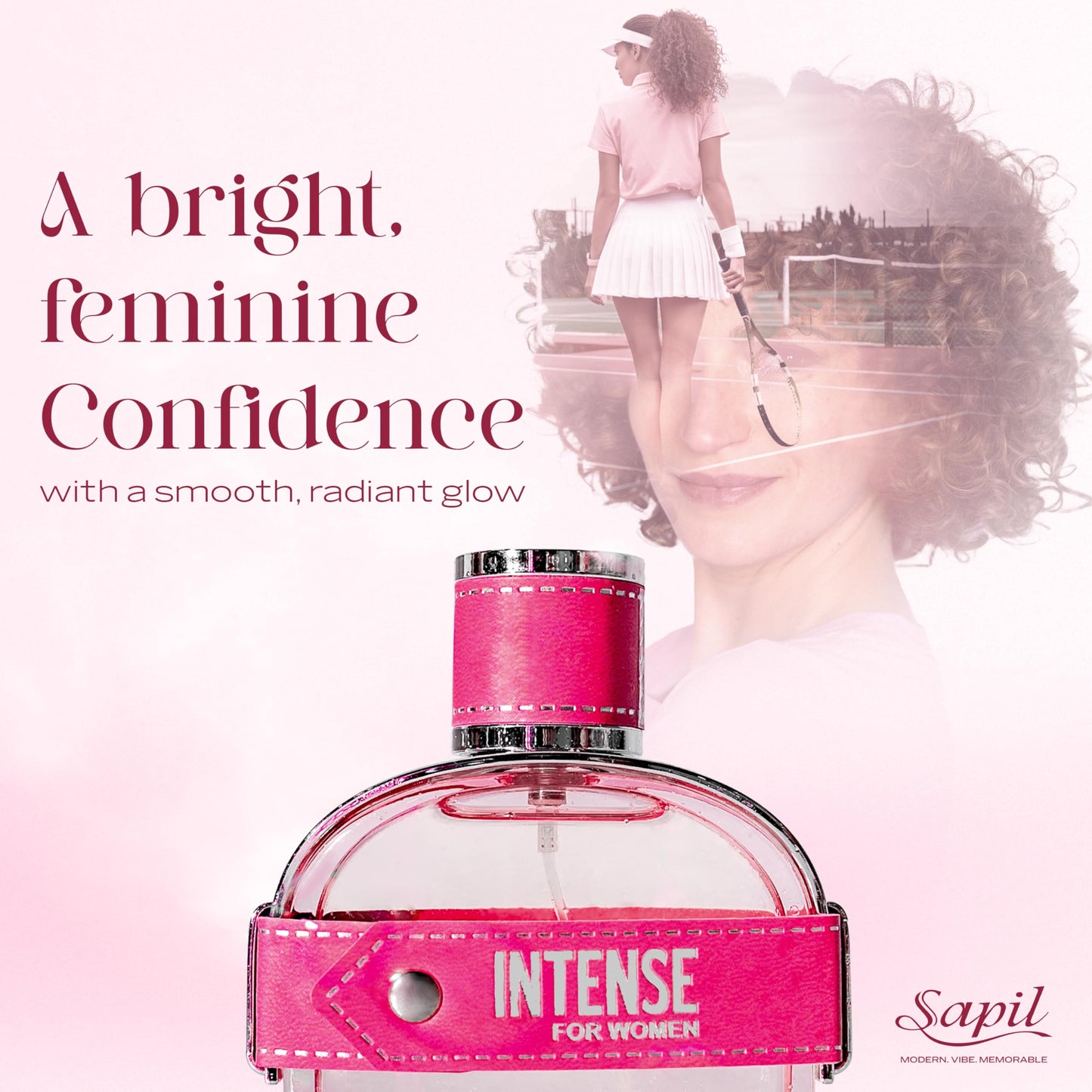 Sapil Intense Eau de Parfum for Women | Captivating Floral Fragrance with Tuberose, Jasmine Sambac & Sandalwood | Long-Lasting Perfume for All-Day Freshness | Elegant Scent for Every Occasion & Mood