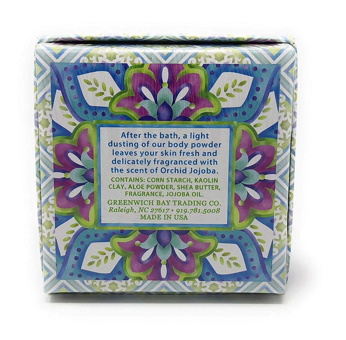Greenwich Bay Trading Co. Dusting Powder Set of Two (Set of Two Orchid Jojoba)