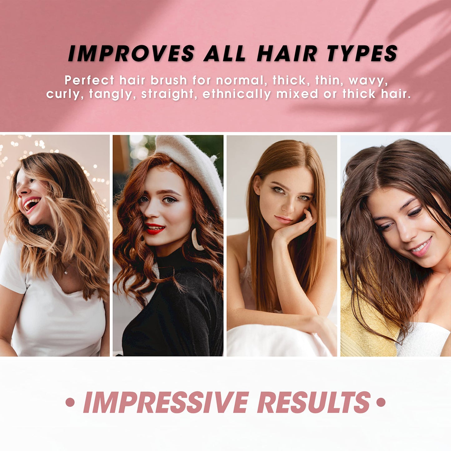 Truly Genuine Stockholm Boar Bristle Hair Brush for Men & Women