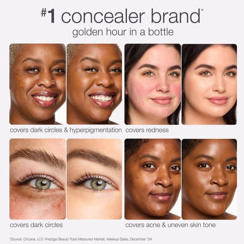 tarte shape tape radiant concealer – Medium-Coverage, Hydrating Finish Under Eye Concealer for Dark Circles, Redness & Discoloration, Vegan, Cruelty-Free, full size, 27B light-medium beige
