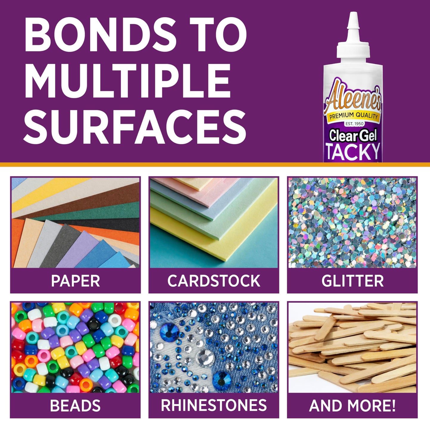 Aleene's Gel Glue, 8-Ounce, Clear