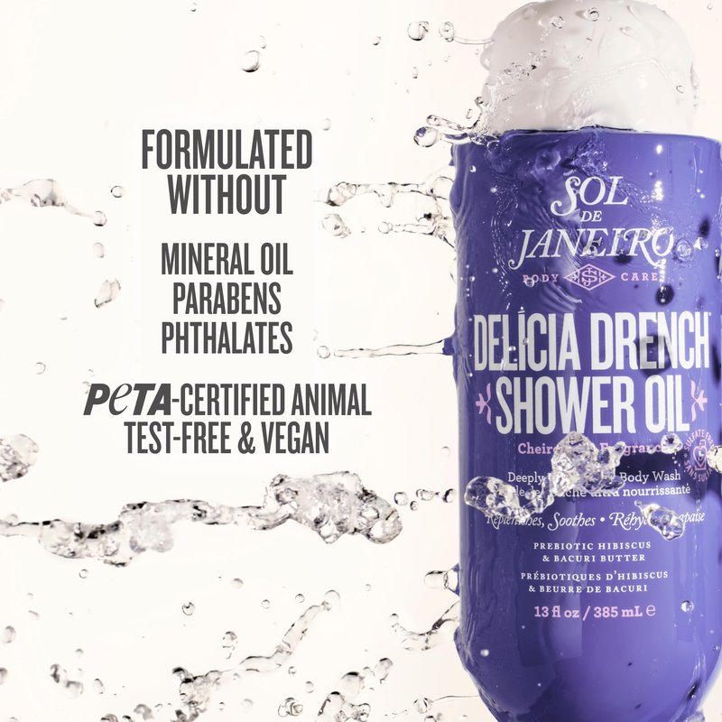 Sol de Janeiro Delicia Drench Shower Oil Refill Pouch - 1L
