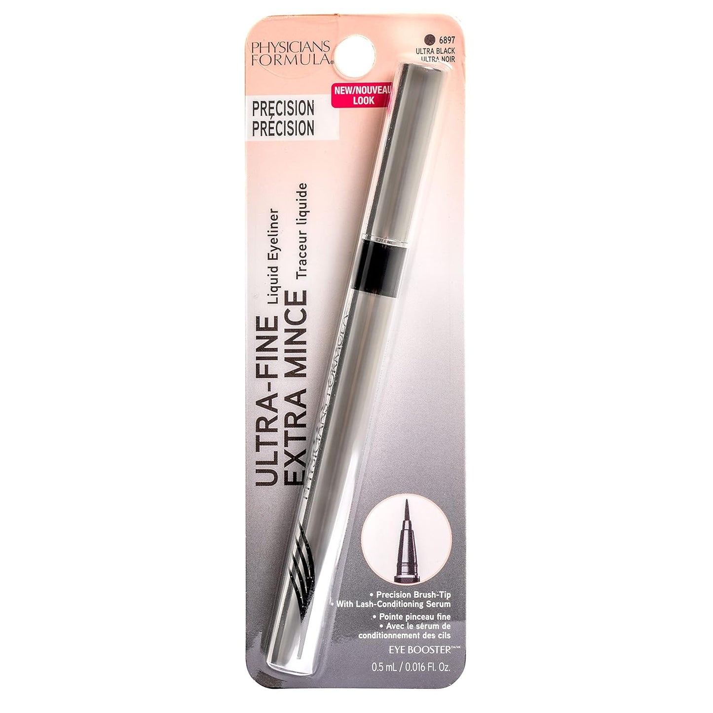 Physicians Formula Eye Booster - Lash-Enhancing 2-in-1 Eyeliner Serum | Hypoallergenic, Vegan, Deep Brown
