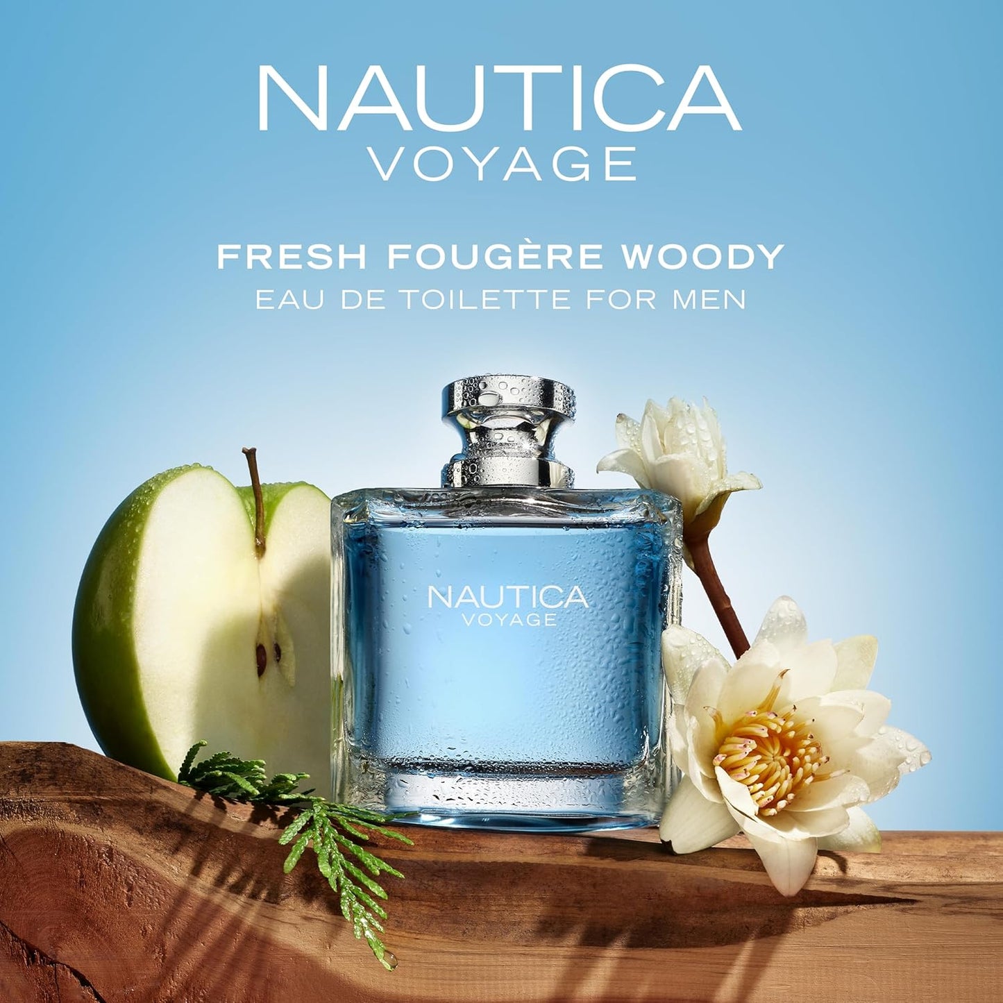 Nautica Voyage Cologne for Men - Fresh Fruity Scent with Aquatic Notes | 3.3 Fl Oz
