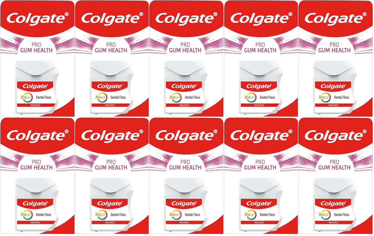 Colgate Total Dental Floss (Pack of 10)