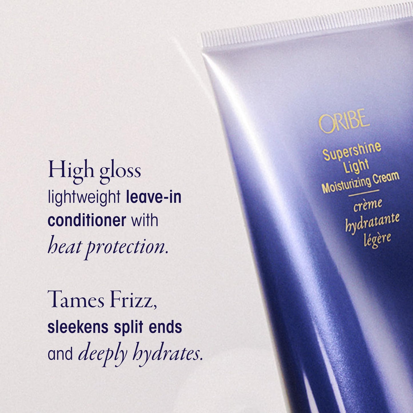 Oribe Supershine Light Moisturizing Styling Cream - Adds Shine, Smooths - 5oz