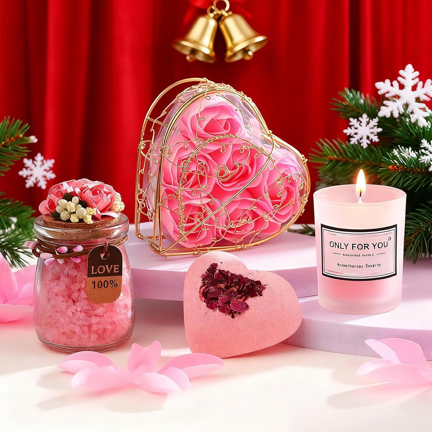 Valentine's Day Gifts for Mom | Unique Self-Care Spa Package for Women - Perfect for Birthdays & Retirement
