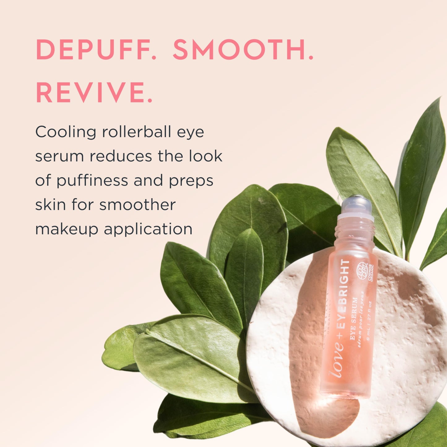 Love + Eyebright Eye Serum – Lightweight, Antioxidant-Rich Hydration for Tired Eyes, Certified Organic & Cruelty Free 8 ml