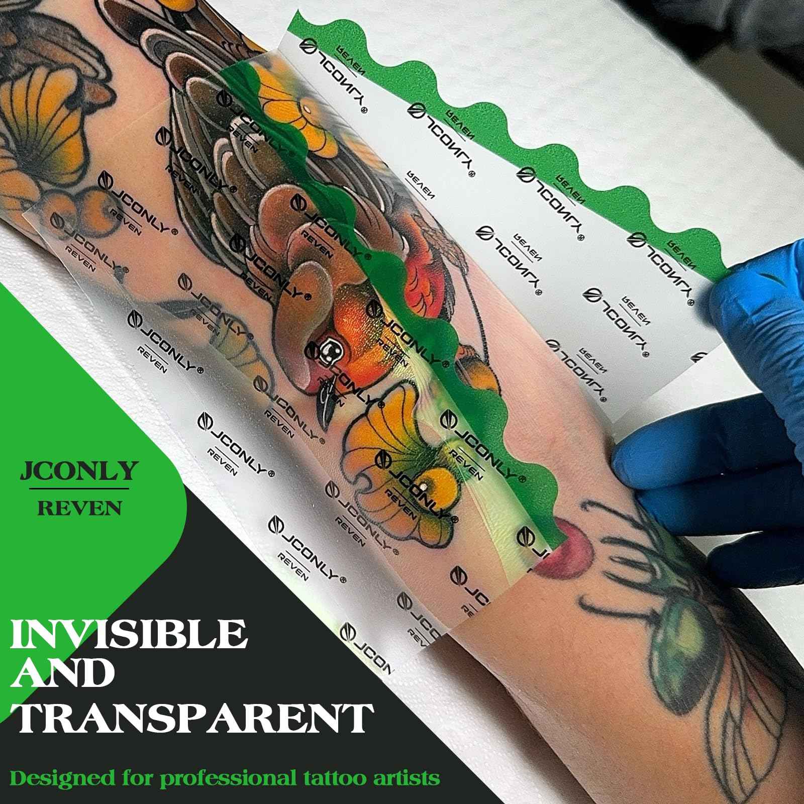 Waterproof Tattoo Aftercare Bandage 30PCS - 4 in x 6 in Second Skin Tattoo Cover Convenient Quick Tattoo Protection Tattoo Wraps for Healing