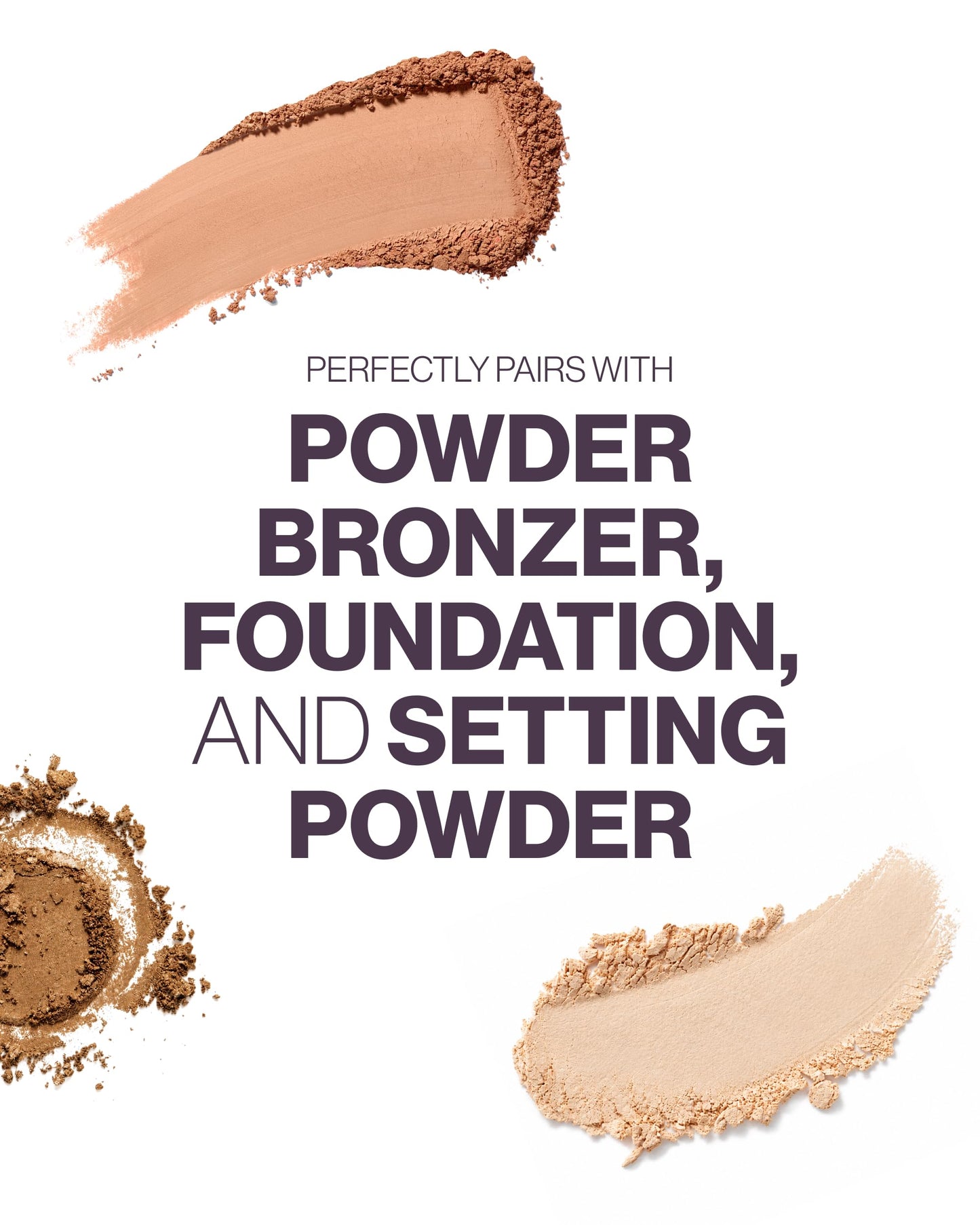Anisa Beauty Multi-Powder Brush | Large Makeup Brush for Setting Powder, Blush, Bronzer and Foundation | Soft Vegan & Cruelty Free Fibers for Blurring and Finishing