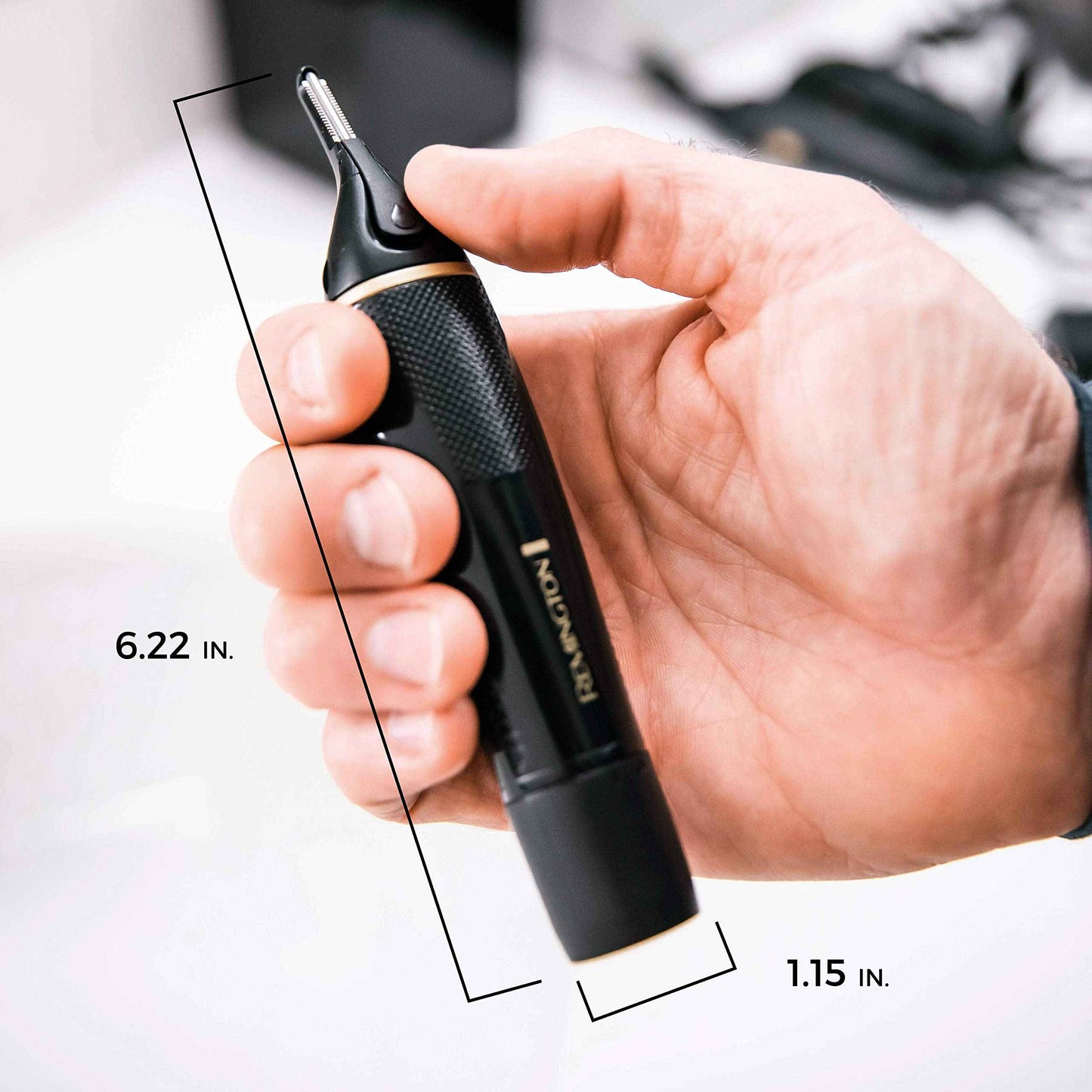 Remington Ultimate Precision Detail Trimmer Black NE3160, Black/Gold, 1 Count