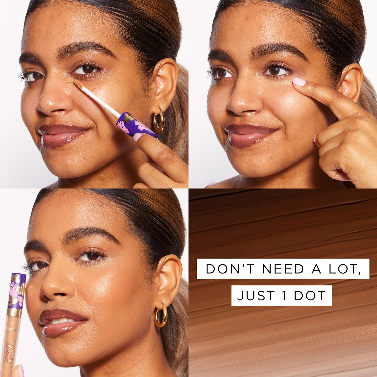 tarte maracuja creaseless full-coverage concealer – Waterproof Longwear with Vitamin C to Hydrate look of Dark Circles, Blemishes & Discoloration, Vegan & Cruelty-Free, full size, light