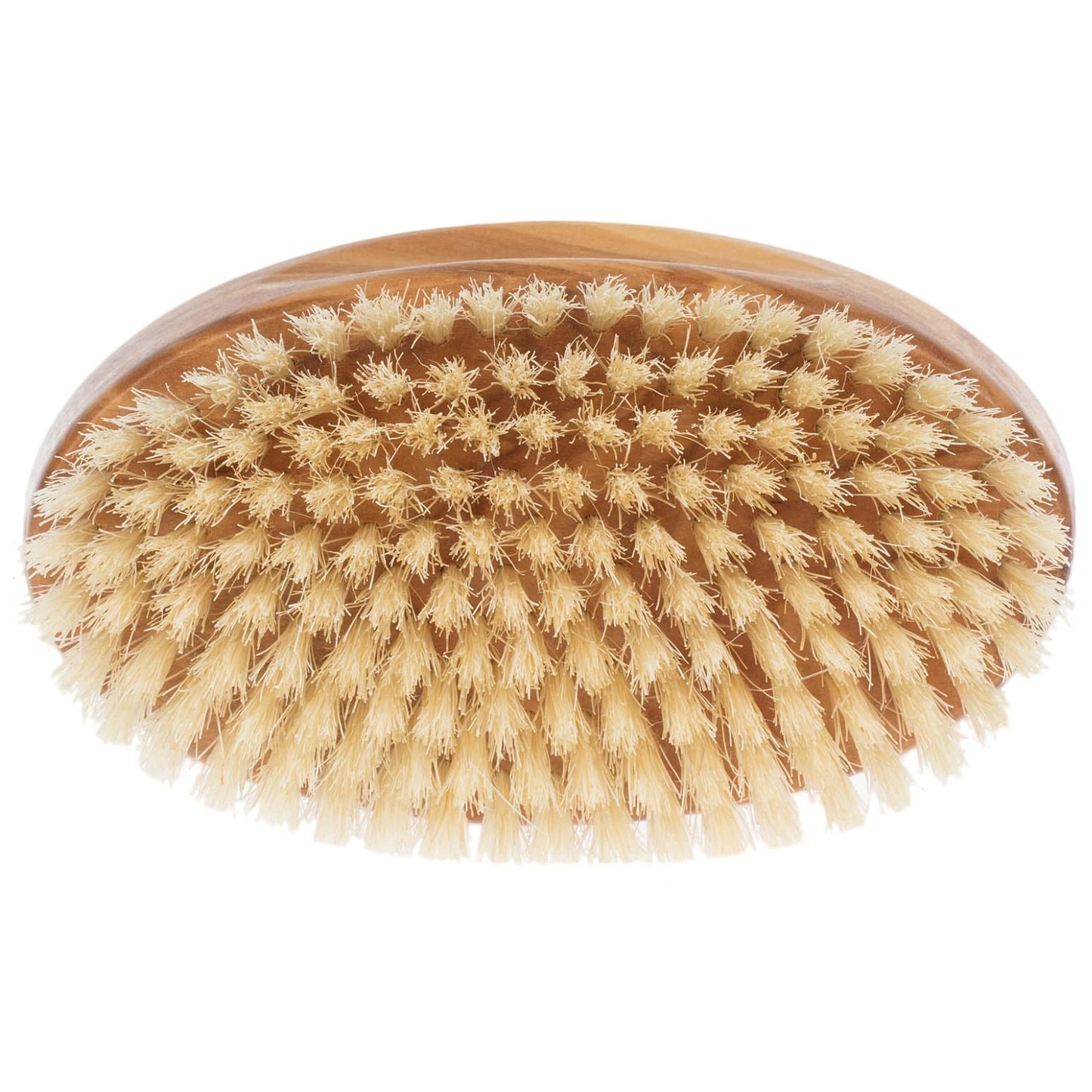 Fendrihan Men's Olivewood Military Hairbrush with EXTRA SOFT Light Bristles - Made in Germany
