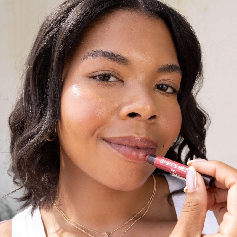 Burt's Bees Shimmer Lip Tint - Moisturizing Tinted Lip Balm for All-Day Hydration | Watermelon, 0.09 oz (Pack of 2)