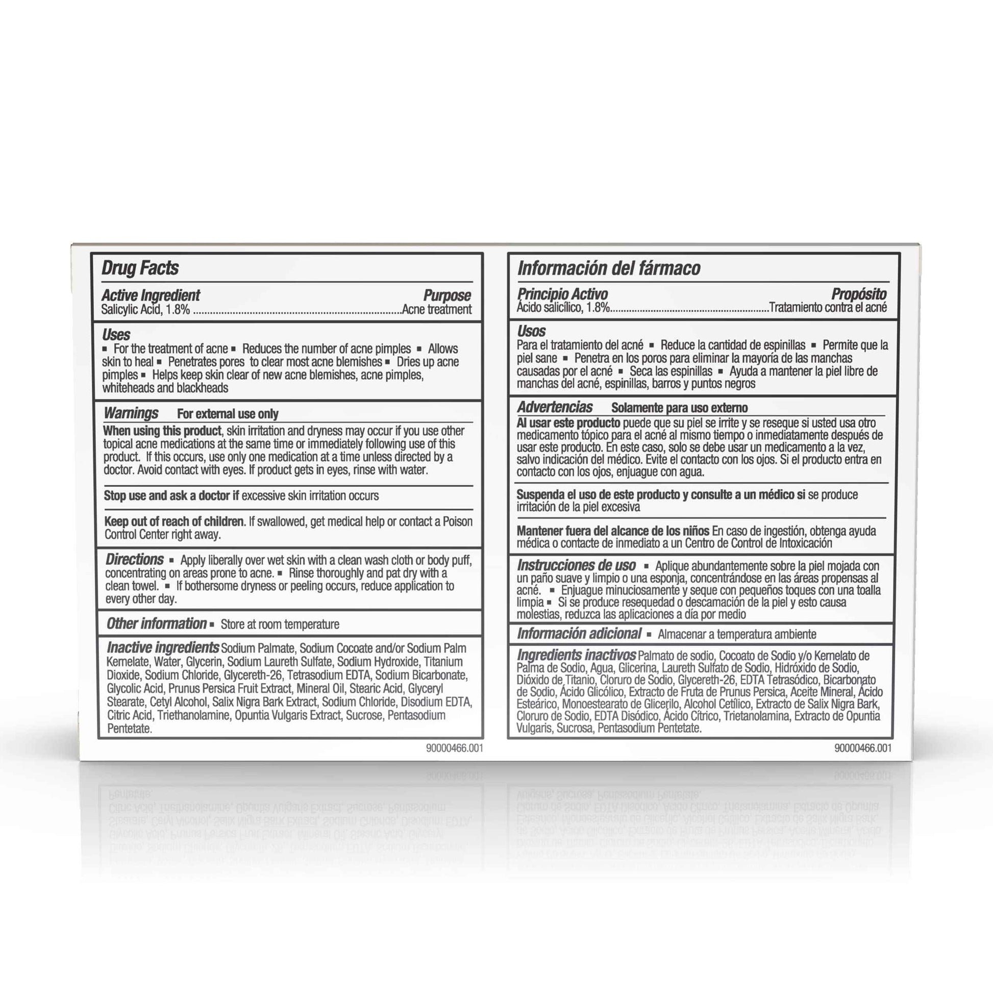 Asepxia Acne Treatment Bar Soap with Baking Soda | Face Wash, Deep Cleansing, Natural Extracts, Gentle Daily Use, 1.8% Salicylic Acid for Pimples & Blackheads, 4 Oz, 5-Pack