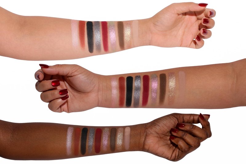 Chokehold Palette – Vegan Eyeshadow Palette with Blush & Highlighter, 7 Highly Pigmented Matte & Shimmer Shades, Cruelty-Free Makeup Palette