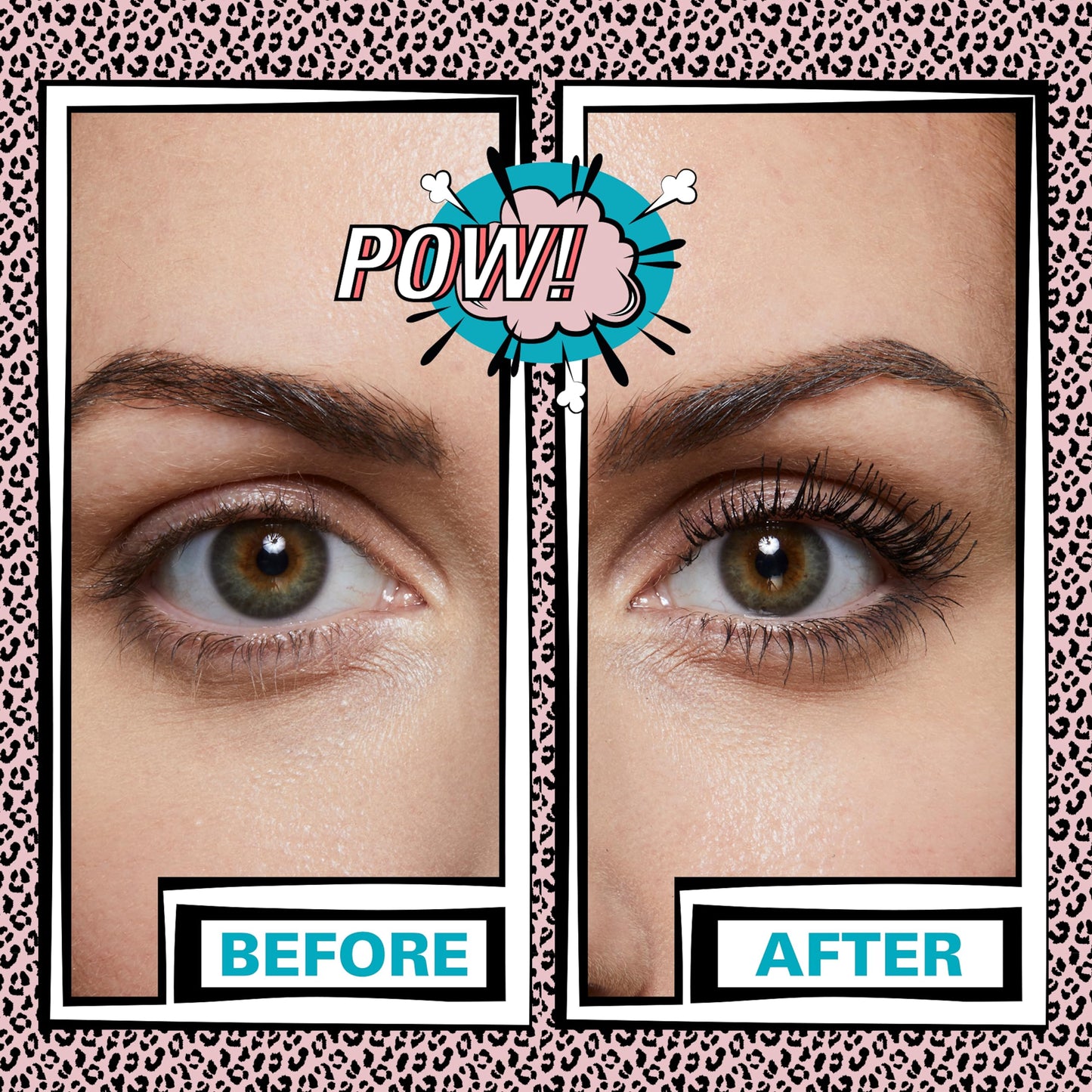 Revolution, 5D Lash Pow Mascara, Lengthening & Volumizing Effect, Thickening Black Formula, Vegan & Cruelty-Free, 0.41 fl oz